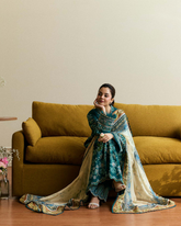 3-PC Unstitched Embroidered Lawn Coco By Zara Shahjahan | MARIGOLD-D4